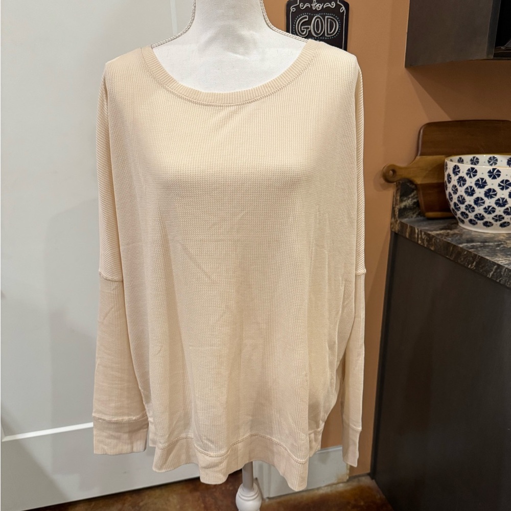 Mono B | Waffle Knit | Long-Sleeve T-Shirt